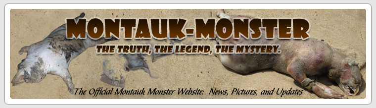 Montauk Monster - The Official Home of the Beast